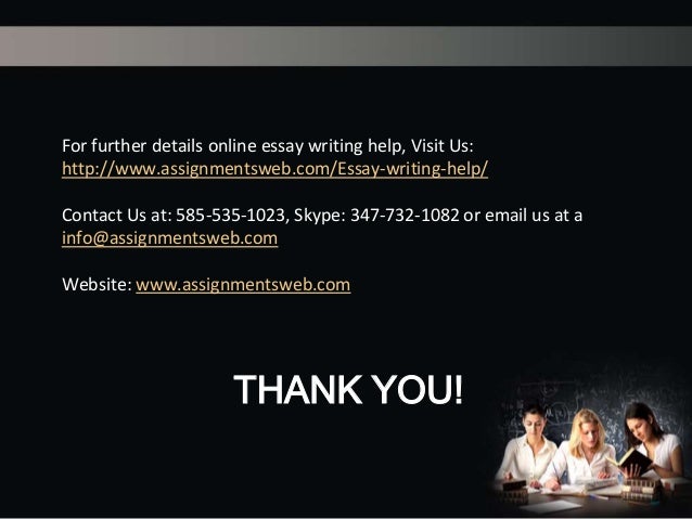 Essay writing assignment help