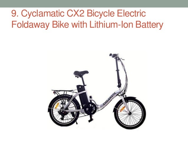 cyclamatic cx2 electric bike