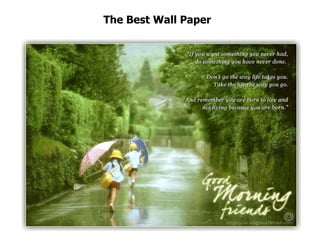 The Best Wall Paper  