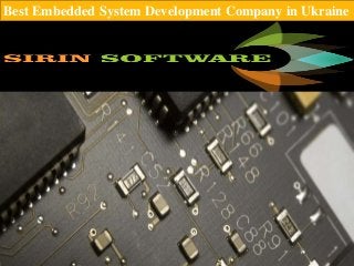 Best Embedded System Development Company in Ukraine
 