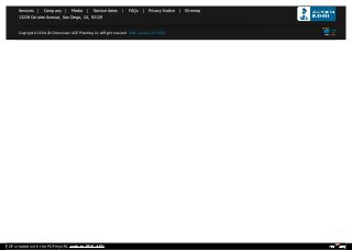 Services | Company | Media | Service Areas | FAQs | Privacy Notice | Sitemap
13228 Carolee Avenue, San Diego, CA, 92129
Copyright © 2009-2012 American ACE Plumbing Lic all Right received State License # 974726
PDF created with the PDFmyURL web to PDF API!
 