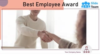 Best Employee Award
Your Company Name
 