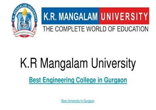 Best Engineering College In Gurgaon