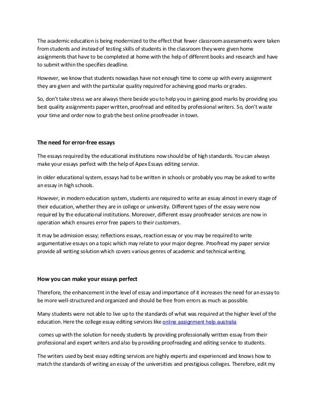 Best Essay Editing Service1 Reviewed