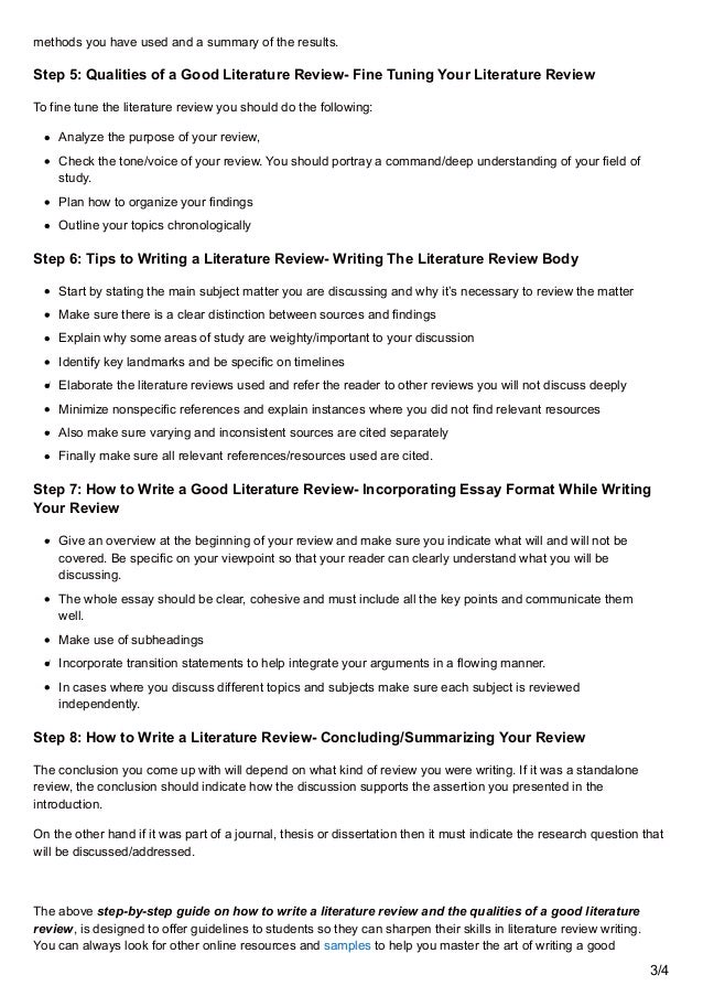 how to write critique paper step by step