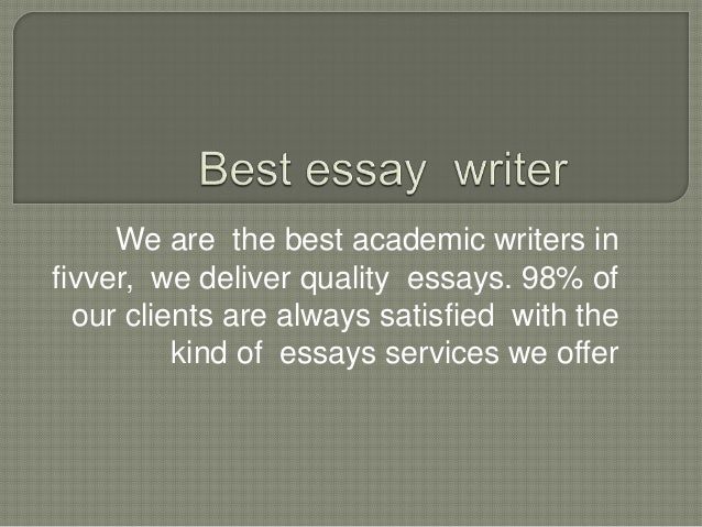 best essay writers online