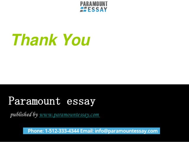 paramount essay best essay writing