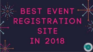 Best Event Registration Site
in 2018?
Compare of top platforms for price, services & trust.
 