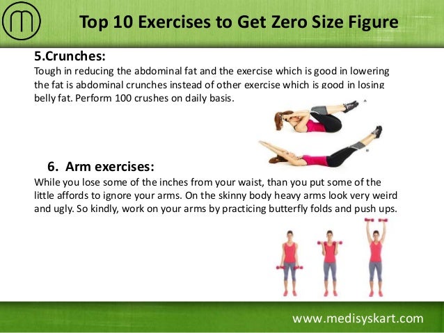  Size zero workout 