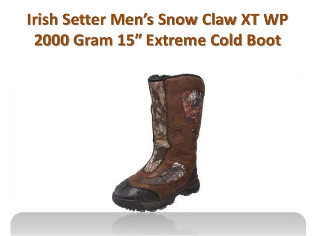 irish setter cold weather boots
