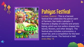 Best Festivals in the Philippines by Michael | PDF