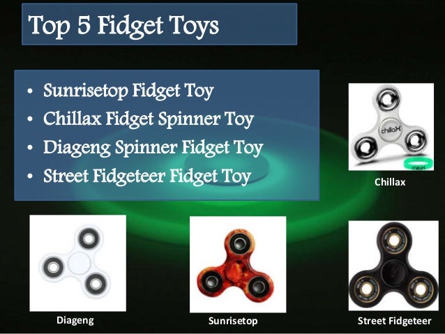 top fidget toys 2018