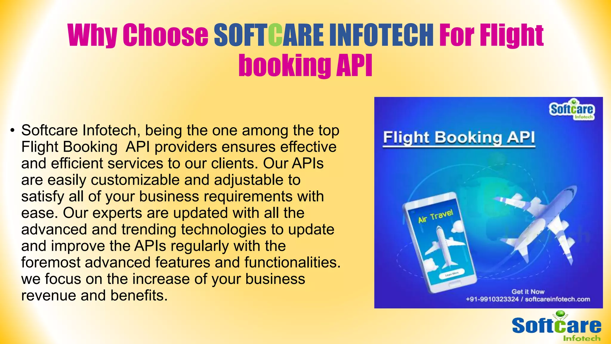Best flight booking api provider company pptx