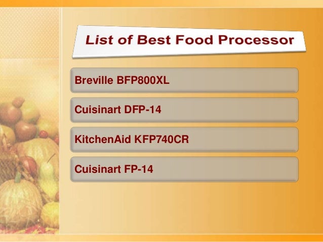 Best food processor 2014