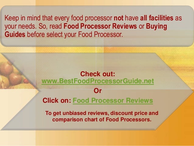 best food processor of 2014 food processor comparison chart