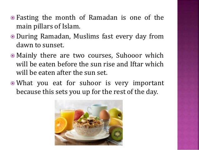 What To Eat On Ramadan - Tiara Transformation Review