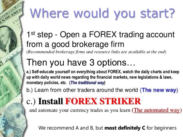 how to start a forex brokerage firm