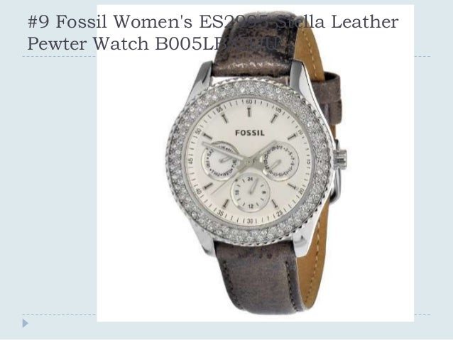 best fossil watches female
