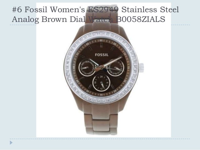 best fossil watches female