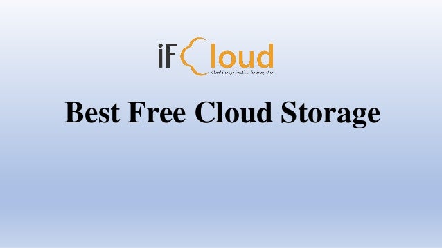 Best Free Cloud Storage
 
