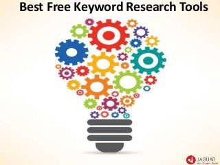 Best Free Keyword Research Tools
 