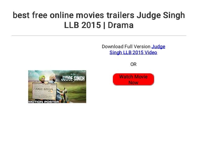 Judge singh llb full movie free download sites