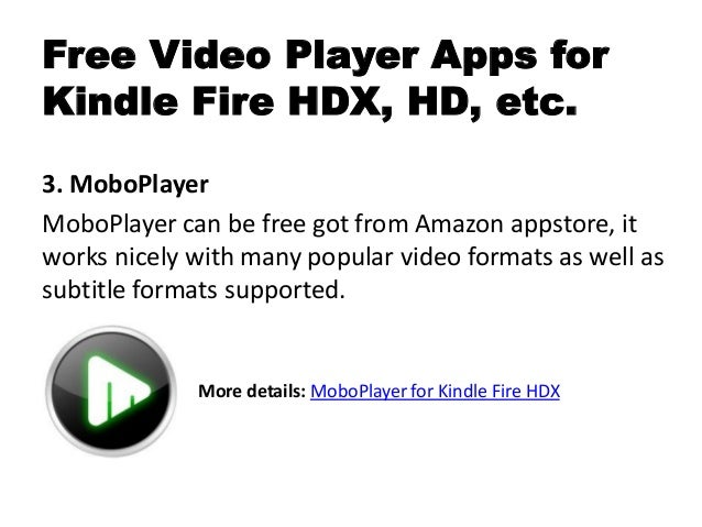 Best free video player apps for kindle fire hdx review 