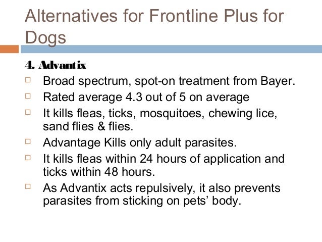 best alternative to frontline plus