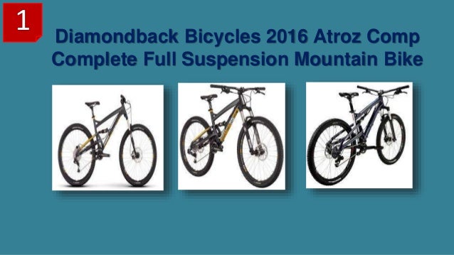 best full suspension mountain bike 2016