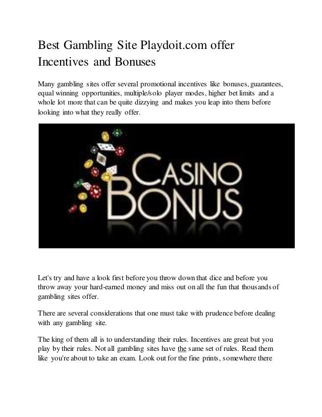 Best Bonus Gambling Sites