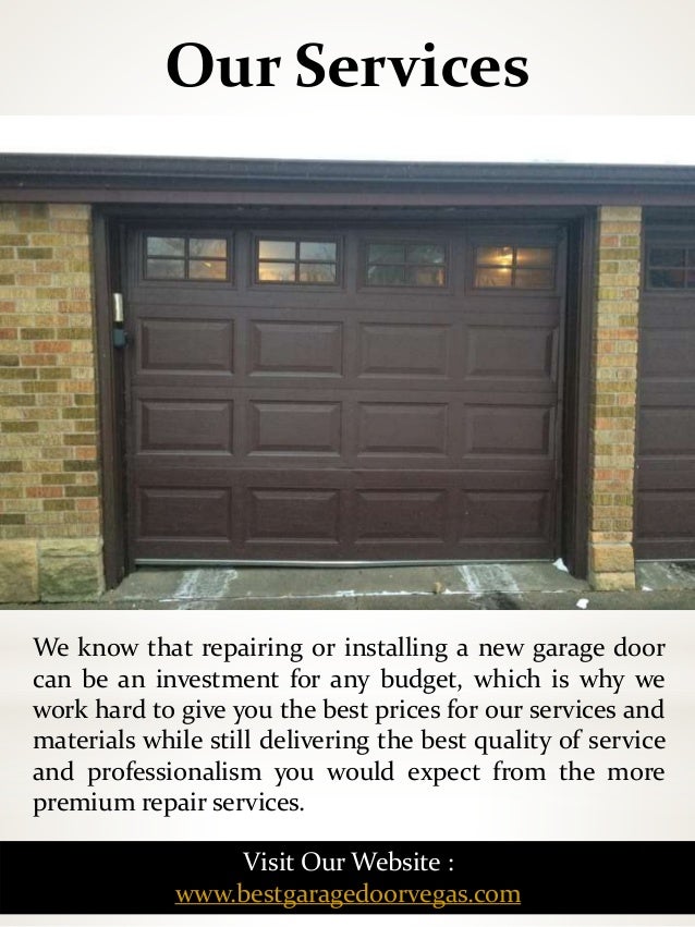 Best Garage Door Supplier Company Near Las Vegas