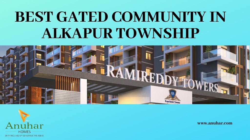 Best gated community in alkapur township