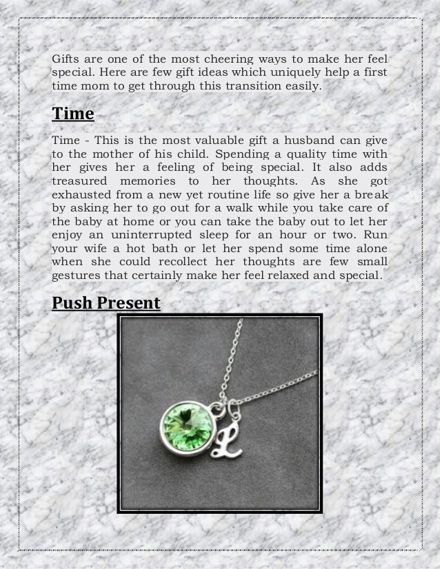 best gift for mom to be first time