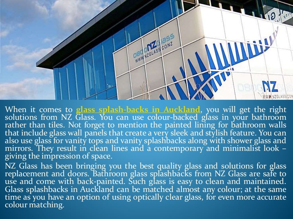 Best Glass Company in Auckland