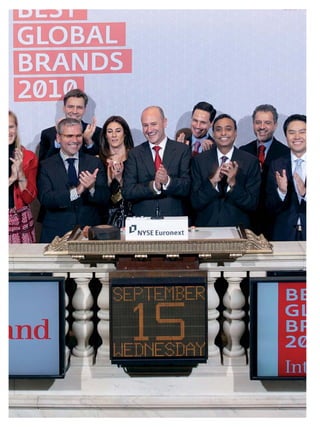 2
Best GloBal Brands 2011 by Interbrand
 