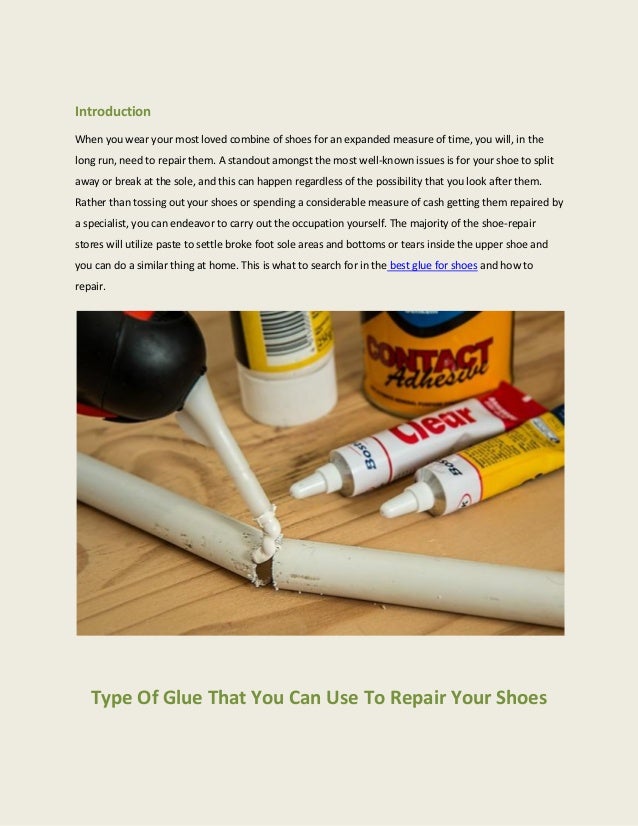 Best glue for shoes