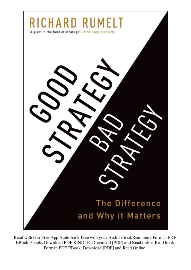 Good strategy/bad strategy free ebook download Good strategy/bad strategy free ebook download
