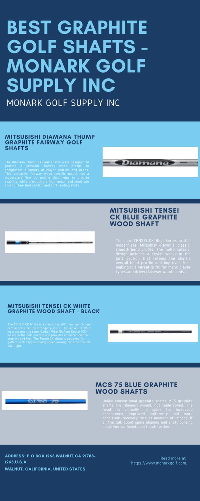Best Graphite Golf Shafts MONARK GOLF SUPPLY INC PDF
