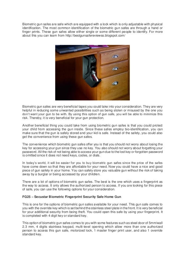 Best Gun Safe