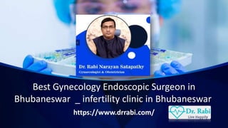 Best Gynecology Endoscopic Surgeon in
Bhubaneswar _ infertility clinic in Bhubaneswar
https://www.drrabi.com/
 