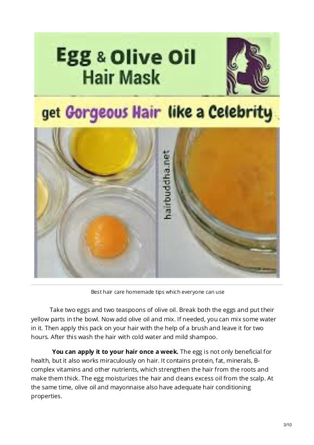 Image Slidesharecdn Com Besthaircarehomemadetip