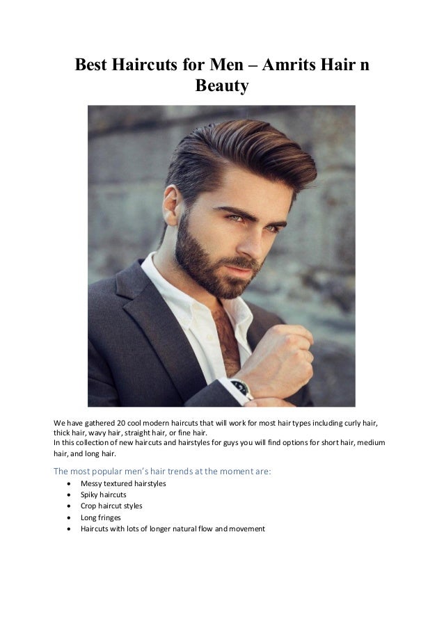 Best Haircuts For Men