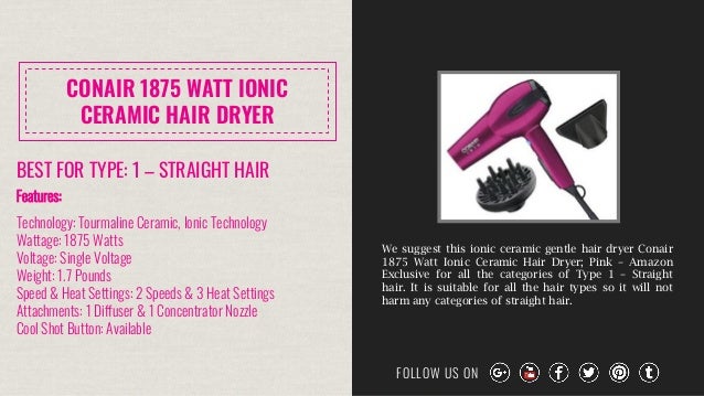 Best Hair Dryer For Straightening Hair Buying Guide
