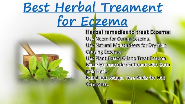 best herbal treament for eczema