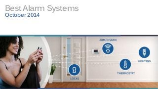 October 2014 
Best Alarm Systems  