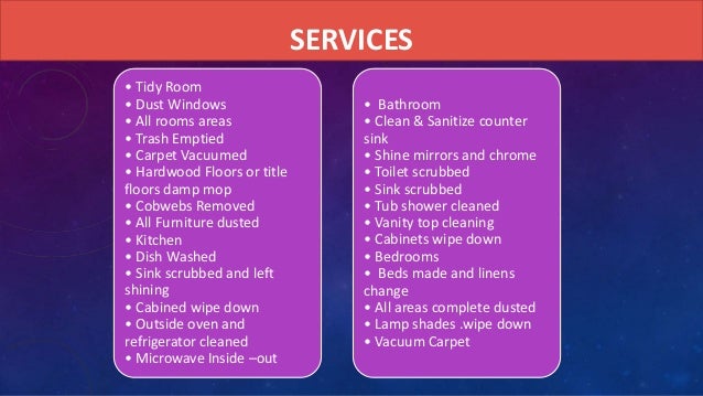 best name for cleaning service
