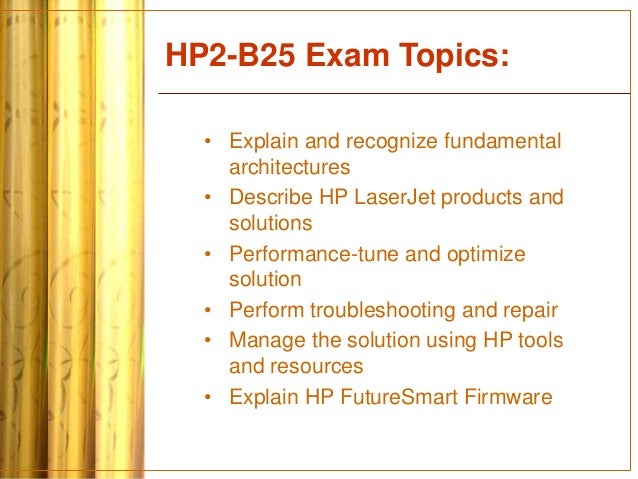 HP2-I57 Prüfung