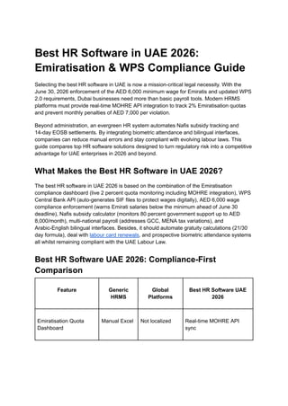Best HR Software in UAE 2026_ Emiratisation & WPS Compliance Guide.pdf