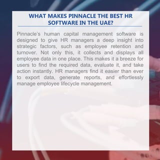 Best HR Software in UAE, Human Resource Management Software - Pinnacle.pptx