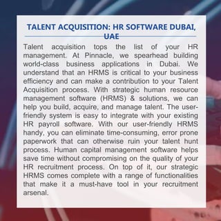 Best HR Software in UAE, Human Resource Management Software - Pinnacle.pptx